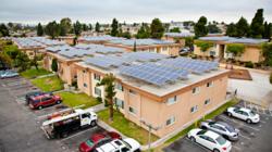 Solar Installation at Park Villas spanning 18 rooftops